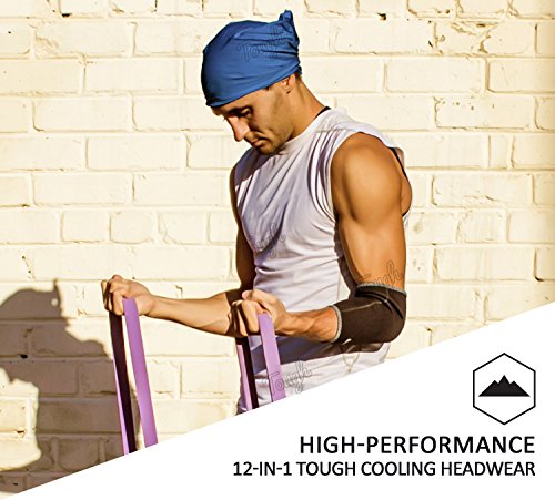 image for Tough Headwear 12-in-1 Cooling Headwear - Versatile Outdoors & Daily H
