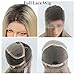 FUHSI Kanekalon Fiber Dark Roots Two Tone Full Lace wig Real Natural For Women–Soft&Smooth, Straight&No Shedding, Comfortable&Adjustable For Perfect Fit –2T613# Ombre Blonde 250D 22