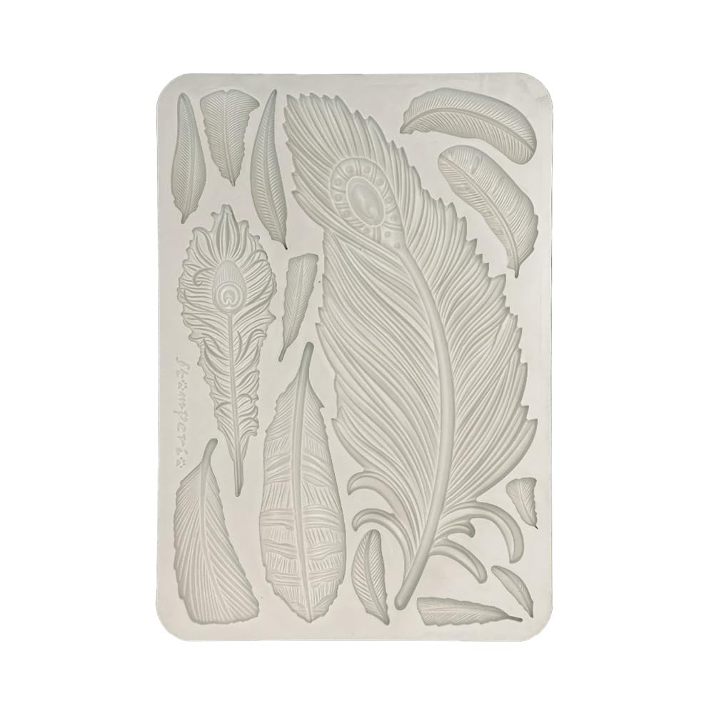 Stamperia KACMA552 Silicone Mould A5, Grey, 14.8 x 21 x 0.7 cm