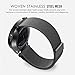 Gear S2 Classic / Gear Sport Watch Band, MoKo Milanese Loop Stainless Steel Mesh Strap for Samsung Gear S2 Classic SM-R732 & SM-R735 / Gear Sport SM-R600 (NOT FOR S2 SM-R720, SM-R730), BLACK