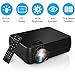Projector, DBPOWER 2018 Model X5 Mini Projector, 1800 Lumens for 170” Home Theater Support HD 1080P HDMI VGA AV USB for Laptop iPhone/iPad Smartphone TV Stick Xbox-Black