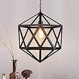 Industrial Chandelier Vintage Polyhedron Pendant