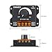 TORCHSTAR PWM Dimming Controller for LED Strip Light, DC 12V - 24V Dimmer Knob ON/OFF Switch with Aluminum Housing, Single Channel 30A 5050 3538 5630 Single Color Light Ribbon