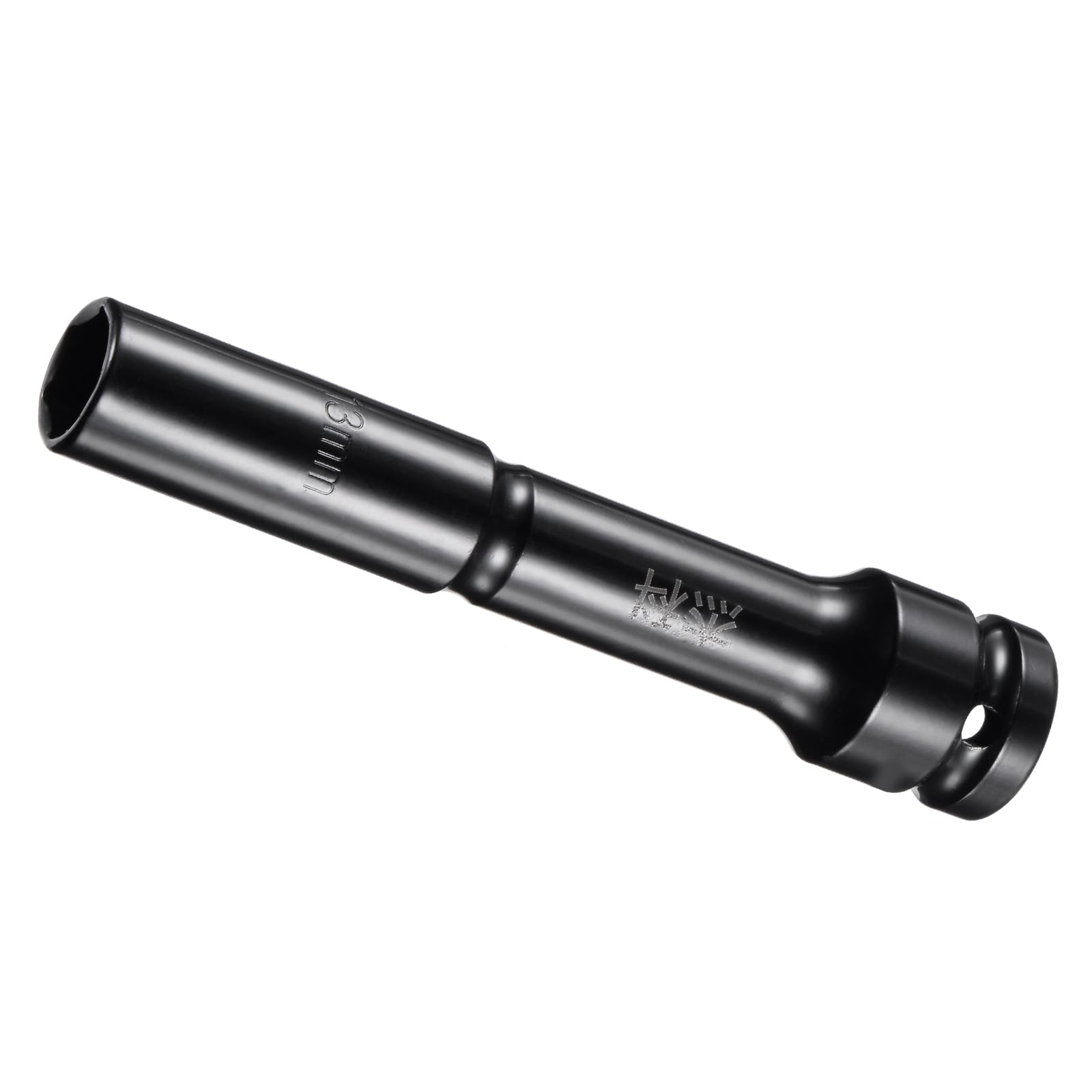 CoCud Thin Wall Deep Impact Socket, 1/2" Drive 13mm Socket, High Carbon Steel Metric 6-Point Socket - (Applications: for DIY, Household Maintenance and General Repairs)