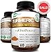 Turmeric Curcumin with Ginger & BioPerine Black Pepper Supplement :: Anti-Inflammatory, Antioxidant, Anti Aging :: 100% Natural, Non-GMO, Vegan Best Maximum Potency, No Side Effects (60 Capsules)