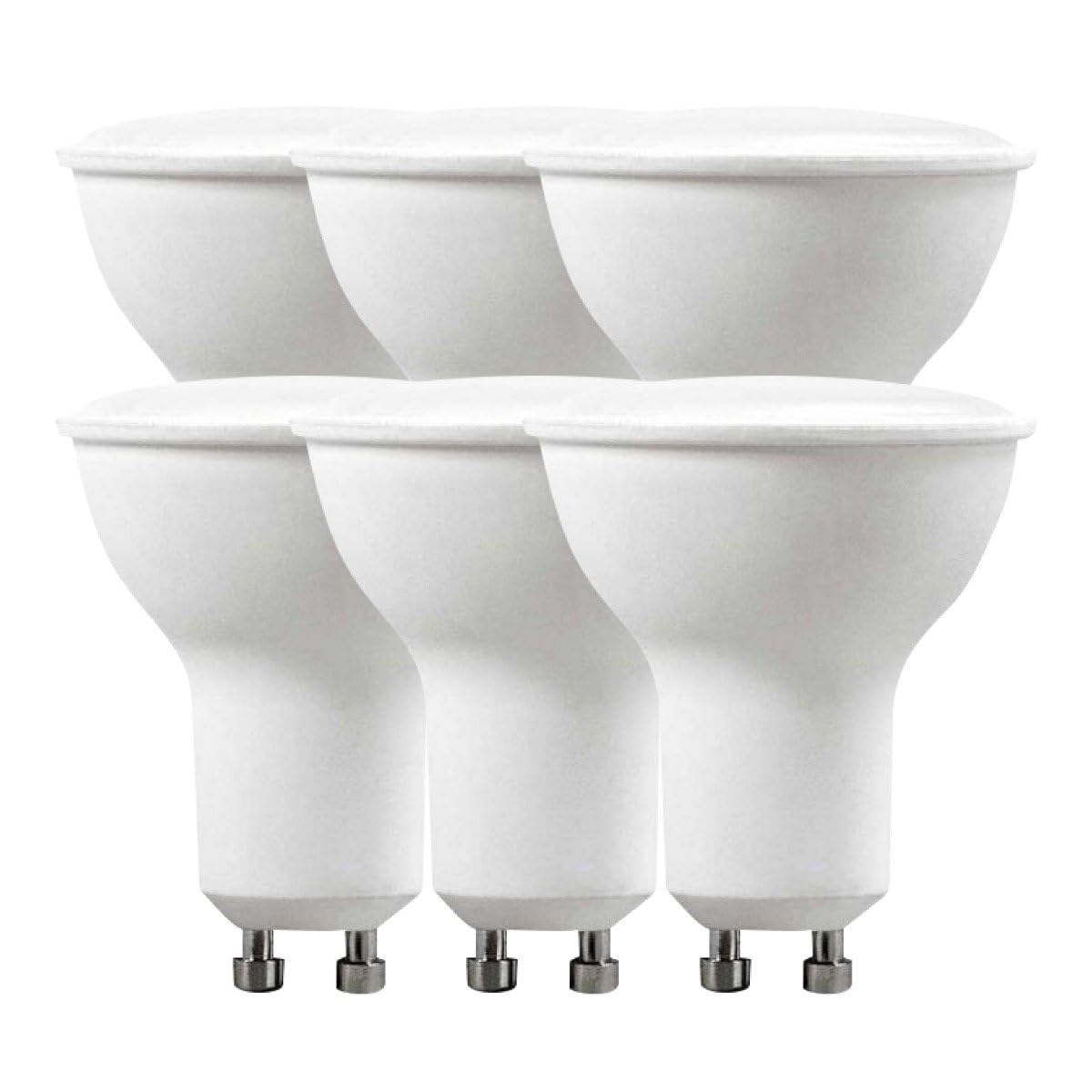 V-TAC GU10-4.5W 400 Lumen LED Bulbs - GU10 LED Spot Light for Maximum Efficiency and Energy Saving - Cool White 6500K - (Pack of 6) VT-2225