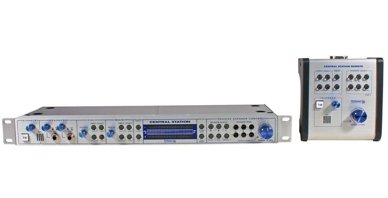 PreSonus Central Station PLUS: Studio Control Center with Remote Control