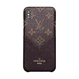 KOOLIFE Phone case for iPhone Xs X 10 Case, Elegant Vogue Luxury Designer PU Leather Heart Slim Fit Shockproof with Card Slot Cover Case for iPhone Xs X 10 -Classic Black