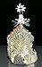 Nativity Christmas Spinning Candle - Laser Cut Silver Plated Holy Family Tea Light Candle Holder - Scandinavian Design Measures 6