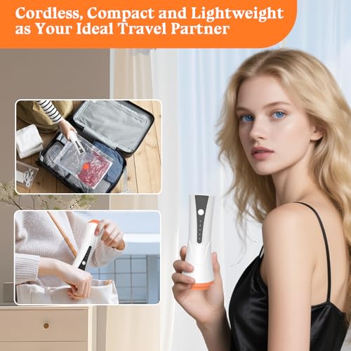 Vacuum Bags for Travel with Rechargeable Air Pump, 12 Pack Compression Packing Bags 80% Space Saver Vacuum Seal Bags for Clothing, Blankets, Comforters, Pillows, Suitcase and Luggage