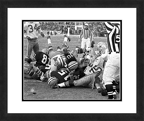 NFL Green Bay Packers Bart Starr, Beautifully Framed and Double Matted, 18â€ x 22â€ Sports Photograph