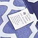 Lux Decor Collection Bed Sheets Set Brushed Microfiber 1800 Bedding - Wrinkle, Fade, Stain Resistant - Hypoallergenic - 4 Piece (Queen, Navy Blue/White)