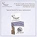 10 Thread Cassette of Hair Removing Threads for Slique Body and Facial Hair Removal System