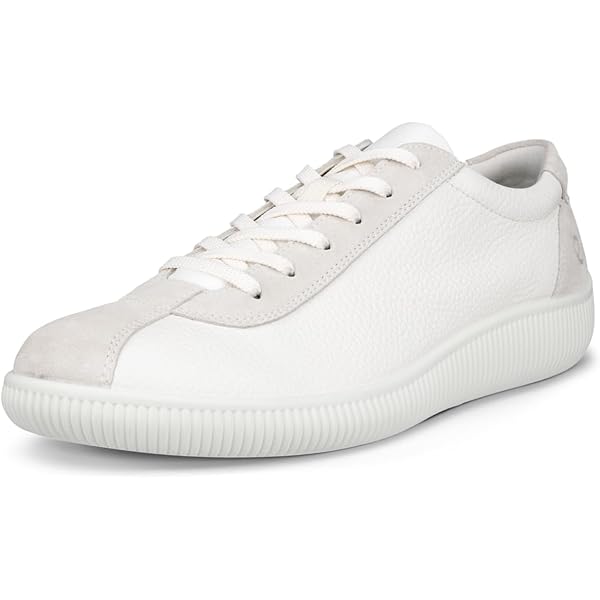 Amazon.com | ECCO Women's Street Court Sneaker, Aquatic/White