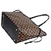 Womens Handbags All-over Printed Purses Satchel Shoulder Bag with Zipper Wallet