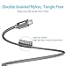 ESR USB C Cable, Type C to USB 3.0 Cable (3.3 ft), Braided Nylon Fast Charger Cable for Samsung S10/S10+/S10e/Note10/10+/9, Apple iPad Pro 2018, MacBook & Other USB Type-C Devices, Grey