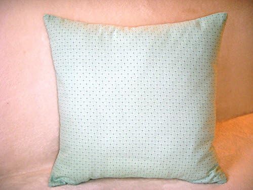 Green Pillow Cover Deep Green Dot French Country Shabby Chic Farmhouse Beach Traditional Modern Zipper