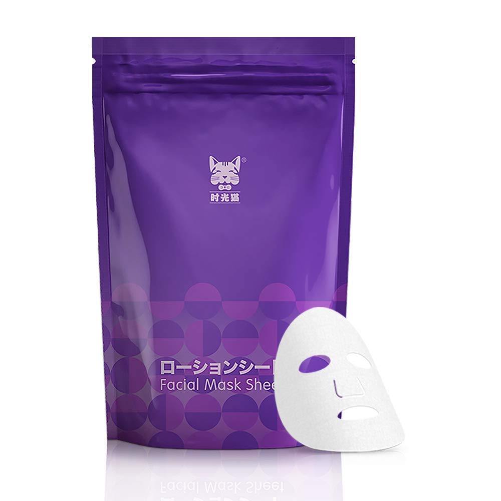 50 Pcs Compressed Face Mask Sheet Silk DIY Beauty Paper