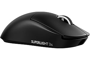 Logitech G PRO X Superlight 2c Wireless Gaming Mouse, 51 g pro-Grade Compact Mouse with 5 programmable Buttons, USB-C Chargin