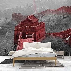 Wall Mural Famous Building Removable Wallpaper Wall Sticker for Bedroom Living Room - 66x96 inches