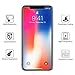 iPhone X Screen Protector, Tempered Glass Screen Protector for Apple iPhone 10 / iPhone X 2017 (3 packs)