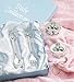 Baby Keepsake 4 Piece Silver-Plated Gift Set for Baby's First Tooth, Lock of Hair, Child-Size Fork/Spoon
