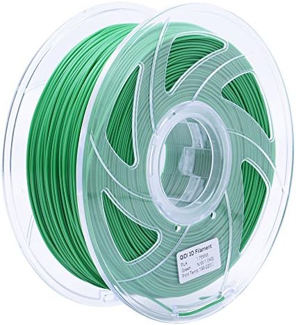 QIDI TECHNOLOGY Green 1.75mm PLA 3d printer filament,1KG