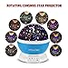 3 Modes Rotating Star Light Projector, 4LED Romantic Night Lamp Projection, Cosmos Star Sky Moon Lamp Projector for Kids Baby Bedroom, Christmas Gifts BY Noza Tec