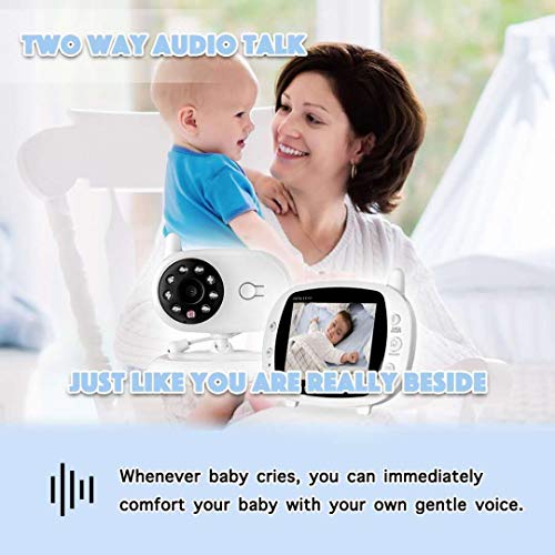UNOKS 3.5 Inch Baby Care Device Night Vision Monitor Baby Care Device Baby Monitor