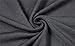 JollieLovin Womens Plus Size 3/4 Sleeve Tunic Tops Loose Fit Casual Swing Basic T Shirt to Wear with Leggings Deep Gray