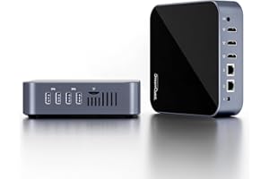 DreamQuest Mini PC W-11 Pro, Intel N95 (Up to 3.4GHz), Mini Desktop Computers 16GB DDR4 RAM 512GB M.2 SSD, WiFi 5/BT4.2/USB C