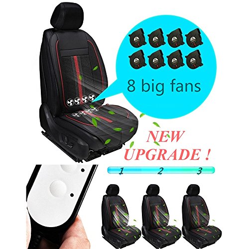 image for XIAODUO Summer Refrigeration Blowing Cooling Car Seat Cushion Pat Cool