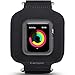 Compatible Apple Watch Armband, 42mm Camyse Adjustable Reflective Bands for Running, Workouts or Any Fitness Activity, Sport Exercise Arm Band for Apple Watch Series 3/2/1 - Black