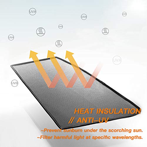 LFOTPP 1PCS 2017-2019 Mazda CX-5 Car Back Rear Window Sun Shade, Sunscreen Mesh Curtain, Premium Breathable Mesh Sun Shield, Protect Baby/Pet from Sun's Glare & Harmful UV Rays