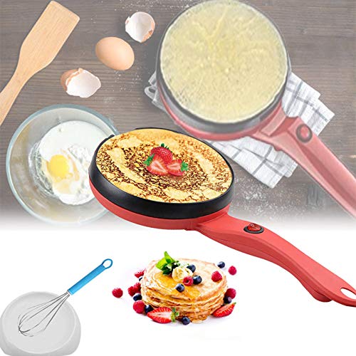 8" Electric Crepe Maker Nonstick Crepe Pan Portable Mini Household