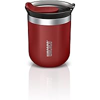 WACACO Octaroma Classico Vacuum Insulated Coffee Mug, Double-wall Stainless Steel Travel Tumbler With Drinking Lid, 6 fl oz (