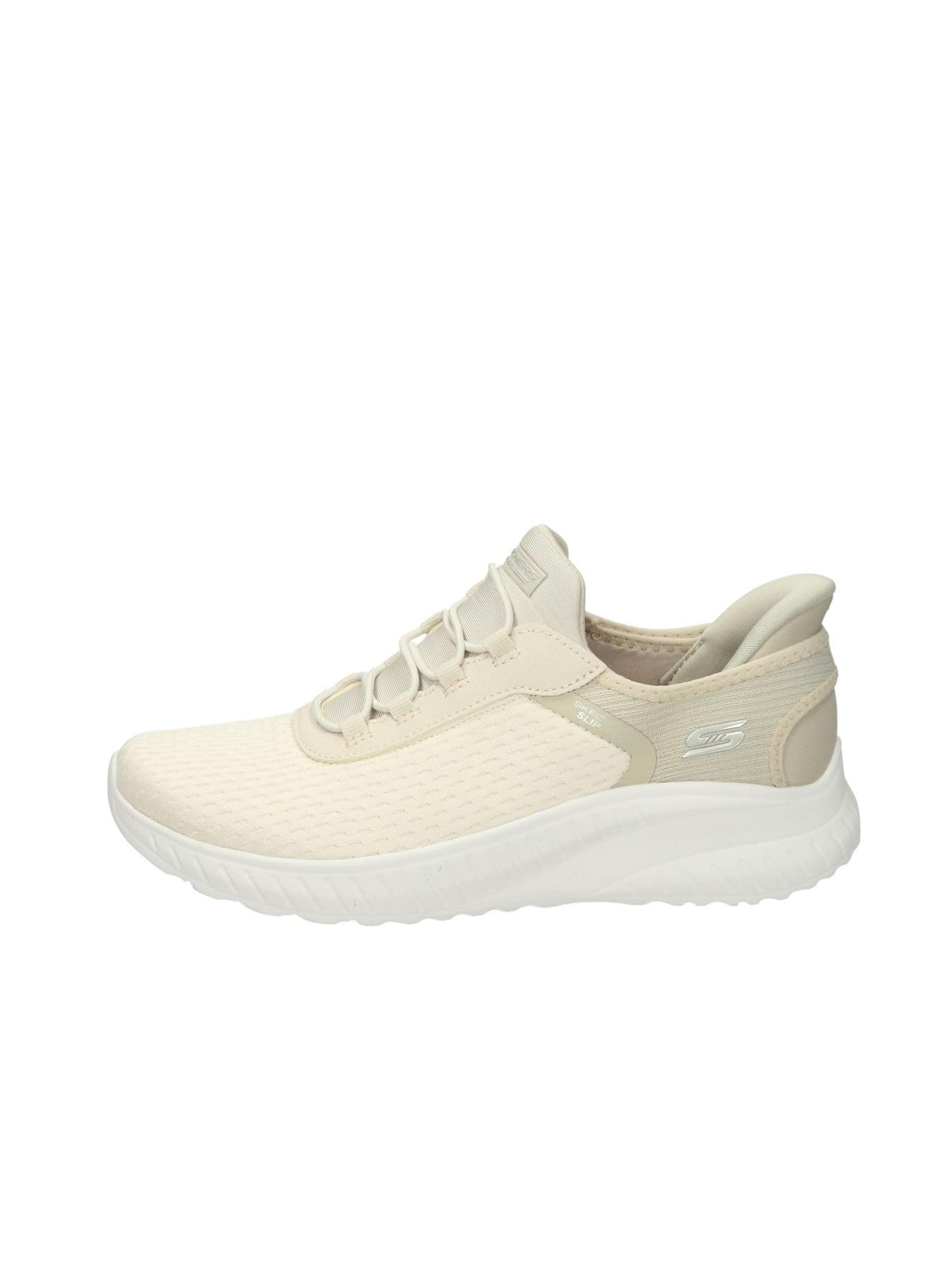 Skechers Women's Hands Free Slip-ins Bobs Squad Chaos - in Color, Off-White, 5 Image