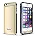 Veetop 3100mAh Compatible with Apple iPhone 6 4.7 inch External Battery Case Power Backup with Two (2) Interchangeable Frames, No Signal Reduction (Gold, Clear / Black Frame)