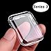 Smilelane wcase-c18 Case, iwatch Screen Protector All-Around Ultra-Thin Soft Transparent Cover for Apple Watch Series 3-0.3 mm