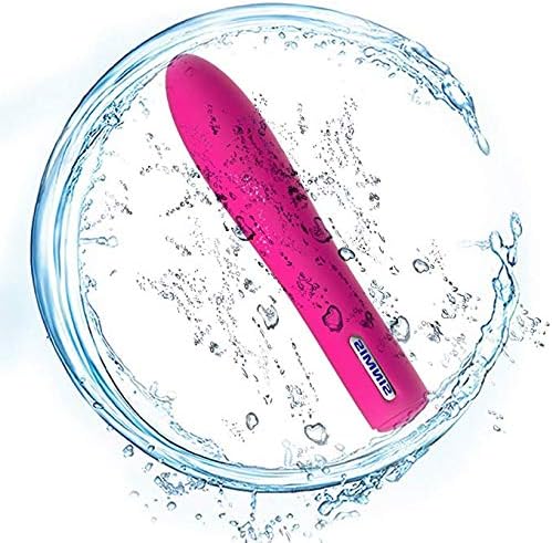 Handheld Massager, Cordless Massage for Neck and Back with 20 Modes and 8 Power Speeds, Wireless Rechargeable Waterproof Silicone Massager - Pink