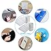 Hook and Loop Dots 500pcs(250 Pairs) White Sticky Back Coins 20mm, Nylon Self Adhesive Dots Perfect for School Classroom, Office and Home