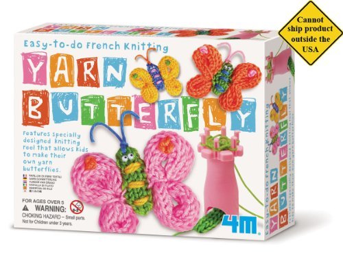 Child s french knitting butterfly kit