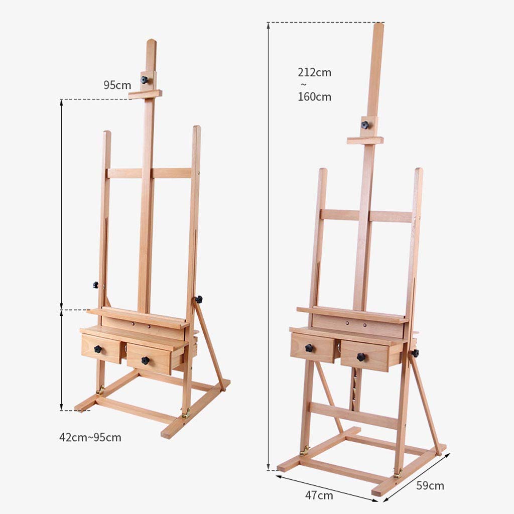 Staffeleien KüNstler Staffeleien mit Doppelschubladen Stehen
