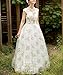 BEAUTELICATE A-line Full Gown Floor-Length Bridal Dress Gown Slip Petticoat White S/M