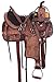 AceRugs Ranch Saddle 14″ 15″ 16″ 17″ 18″ Western Cowboy Classic Hand Carved Premium Leather Horse TACK Set Package (Antique Mahogany, 14)thumb 2