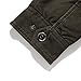 H.T.Niao Jacket8333C1 Men 's Military Fashion Plus Velvet Cold Jackets(Army Green,Size XXXL)