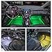 LEDGlow 4pc Multi-Color LED Interior Footwell Underdash Neon Light Kit for Cars & Trucks – 7 Solid Colors – 7 Patterns – Music Mode – Auto Illumination – Universal – Includes Cigarette Power Adapterthumb 4