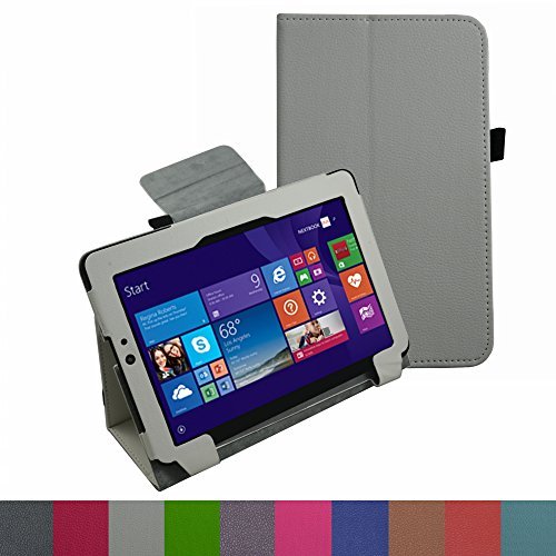Nextbook 10.1 NXW10QC32G Case,Mama Mouth PU Leather Folio 2-folding Stand Cover with Stylus Holder for 10.1
