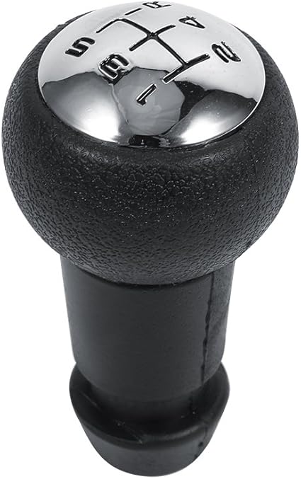 Amazon Qiilu ギアスティックシフトノブ シフト ノブ ブーツ カバー 汎用 5スピード ブラックマニュアルプジョー307用 シフトノブ 家電 カメラ
