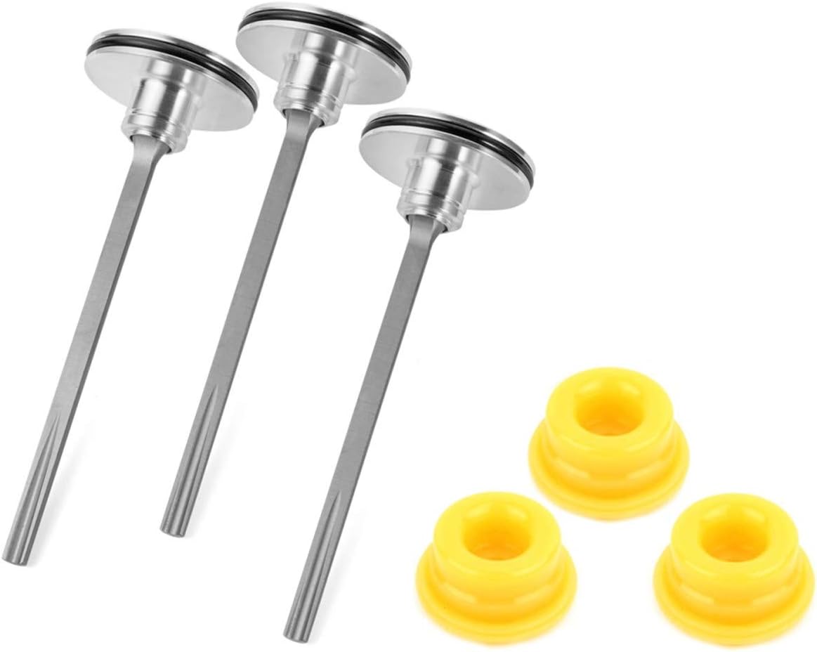 Eagleggo 877-323 Piston Driver & 883-511 Piston Bumper Kit - Pack of 3 - Exact Fit for Hitachi NR83A, NR83A2, NR83A2(S) Air Nailer - Replaces 877323, 885-915, 878-303, 878-649, 877-376: Home & Kitchen